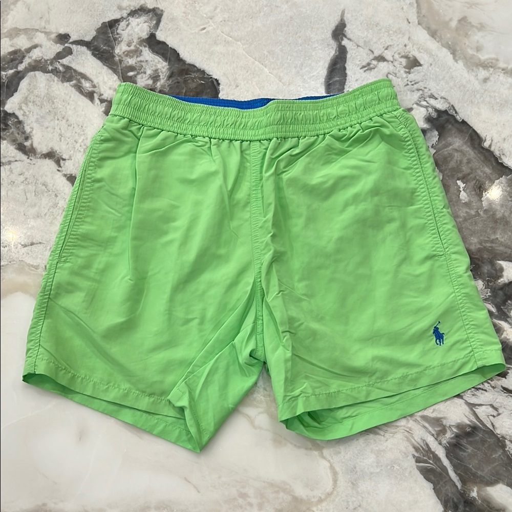 Polo by Ralph Lauren Green Swim Trunks